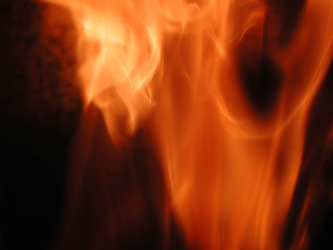 A Cozy Fire in the Wood Stove