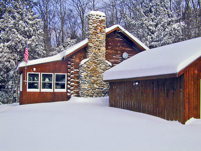 The Lovely Stone Chimney